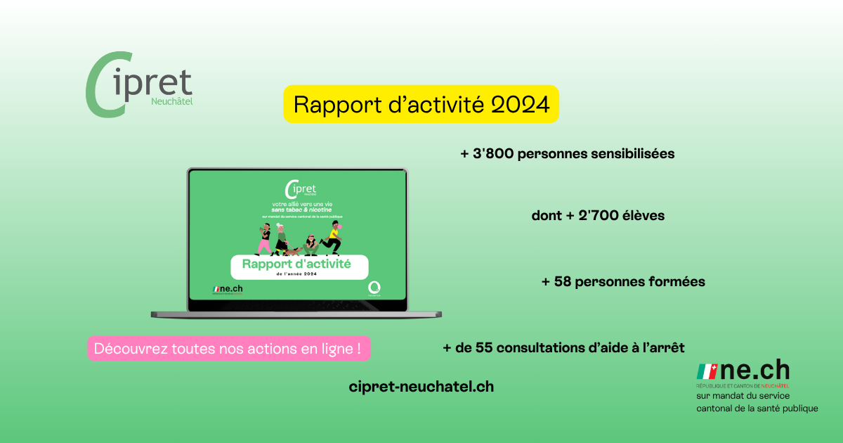Rapport d’activité 2024 : une année riche en actions de prévention